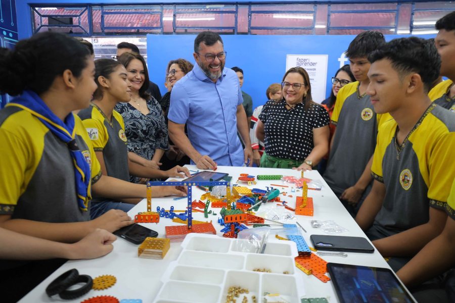 Wilson Lima destaca mais de 460 escolas revitalizadas na rede pública estadual desde 2019_Foto Diego Peres - 01
